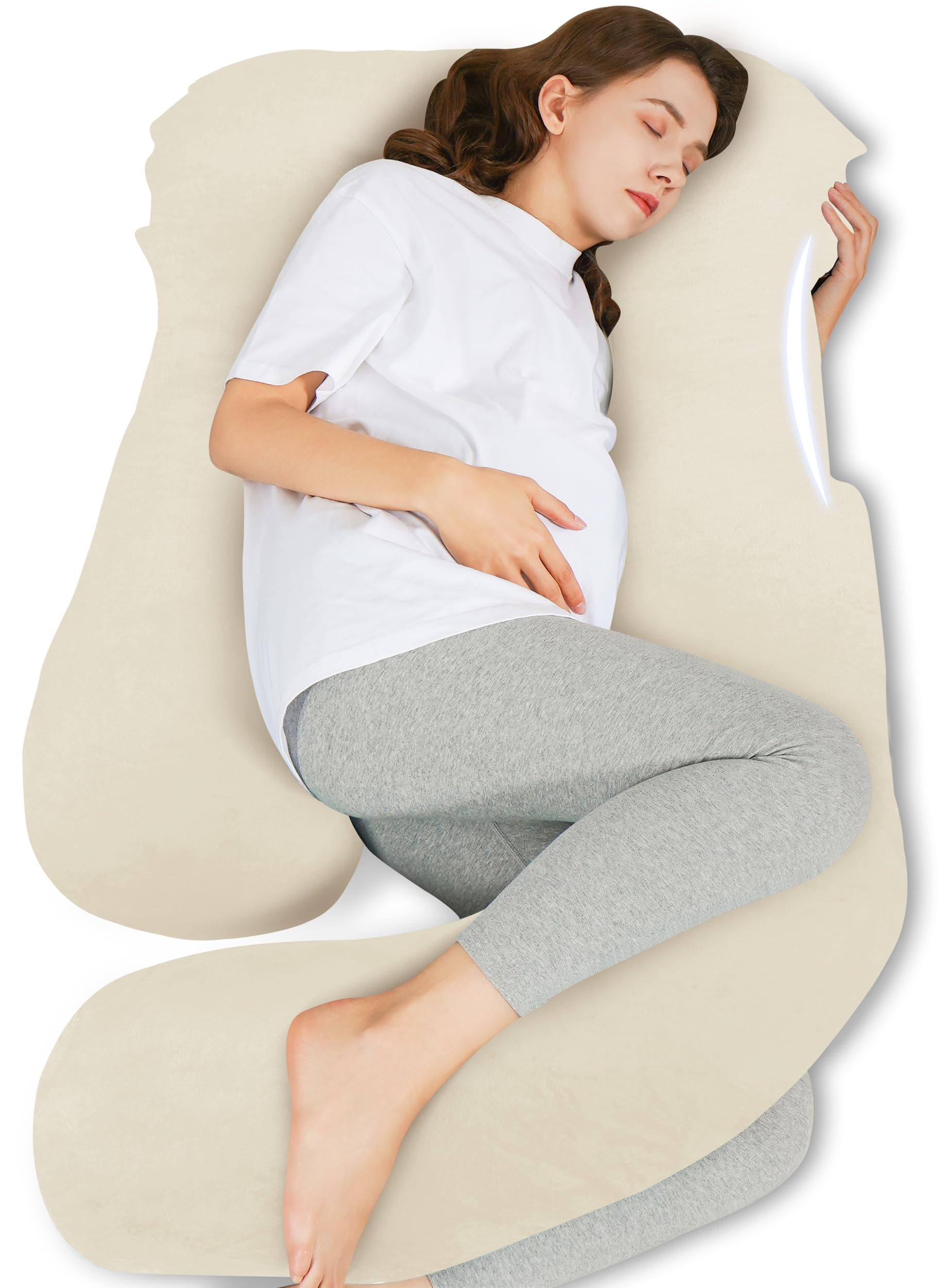 HIPHOP PANDA U-Shaped Pregnancy Pillow - maternity pillows | Mubboo