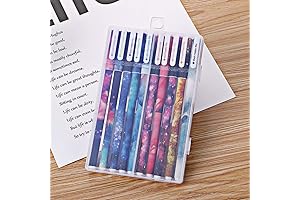 Sparkling Galaxy Gel Pens for Captivating Creativity