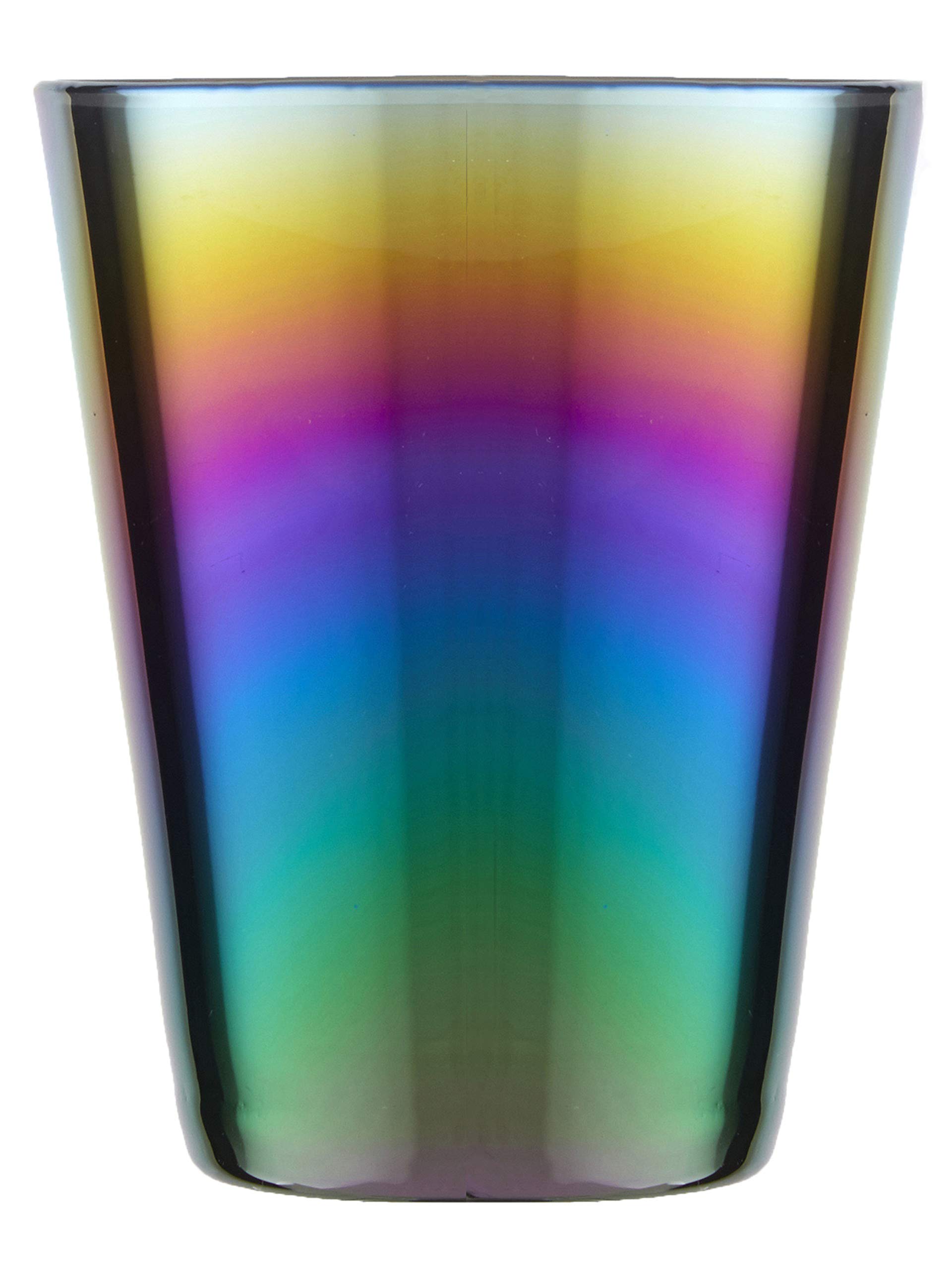 Aurora Glass Tumblers Set of 4 - Multicolour