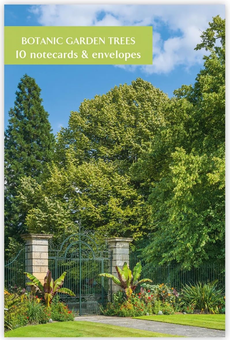 Fitzwilliam Museum Curating Notecard Blank Pack of Greeting Cards University of Cambridge (2 Each of 5 Designs) (Botanic Garden Trees)
