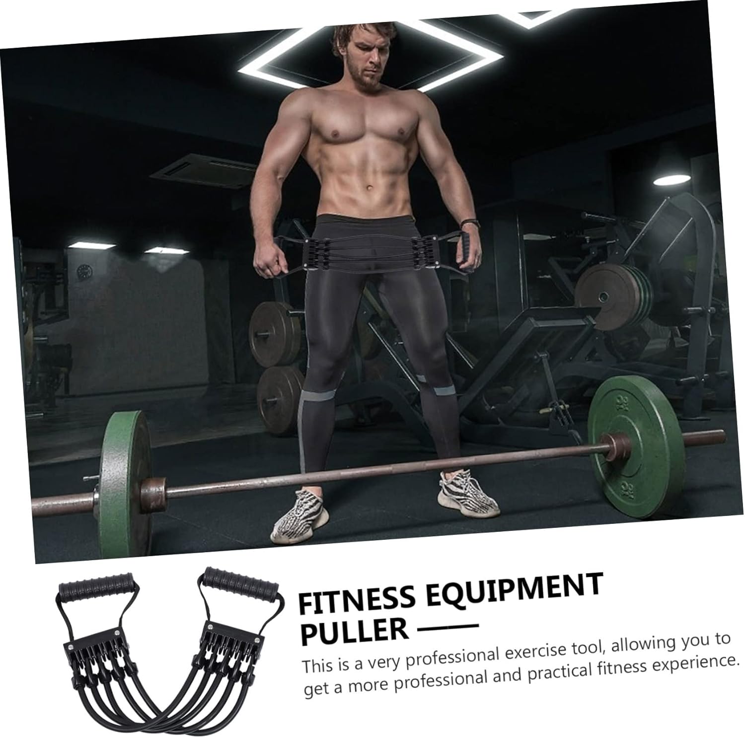 POPETPOP 1pc Chest Expander for Men Resistance Band Training Equipment Beginners Workout Accessory Exercise Pull Rope Gym Accessory