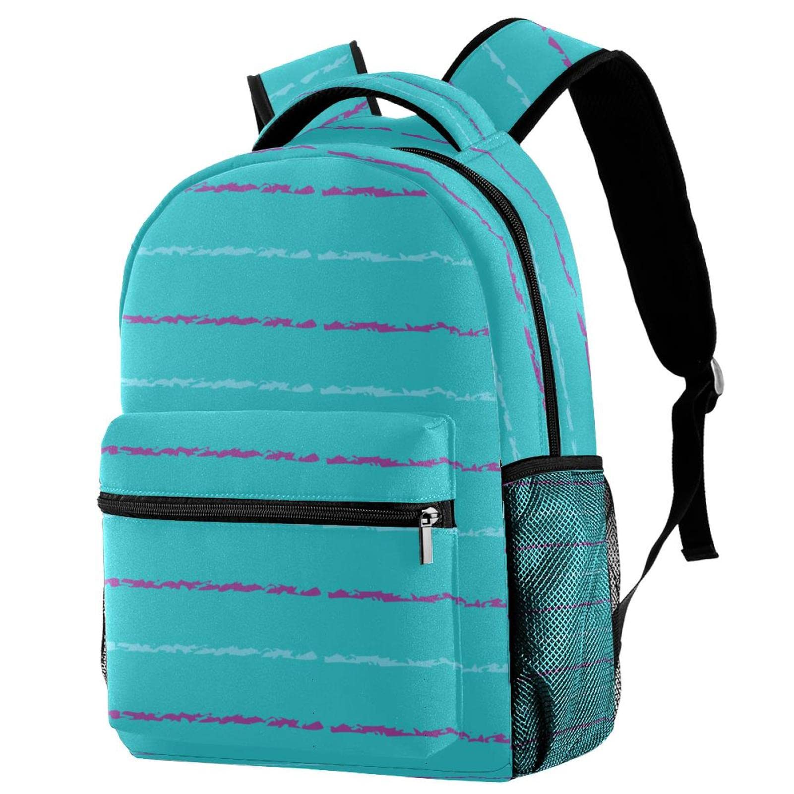 Sac à dos ordinateur portable style décontracté couleur unique motif avocat