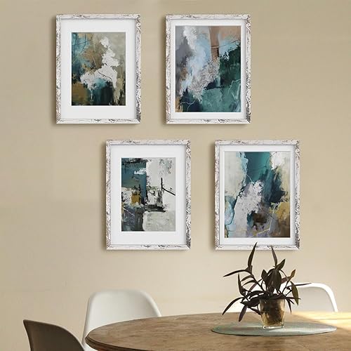 Vista 817 de Egofine Portarretratos de 9 x 12 pulgadas hecho de madera maciza con plexiglás, fotos de 5 x 7/6 x 8 con paspartú o de 9 x 12 pulgadas sin paspartú