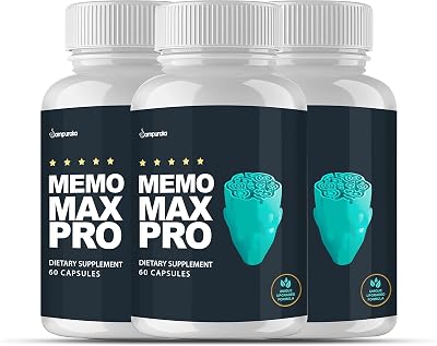 Pilules de formule Memo Max Pro - 3 pack 90 jours d'approvisionnement