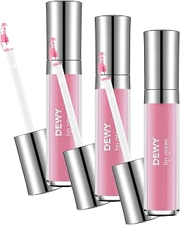 Flormar Dewy Lip Glaze Parlak & Dolgun Görünüm Veren Yapışmayan Dudak Parlatıcısı 014 SOFT PINK (3 paketi)