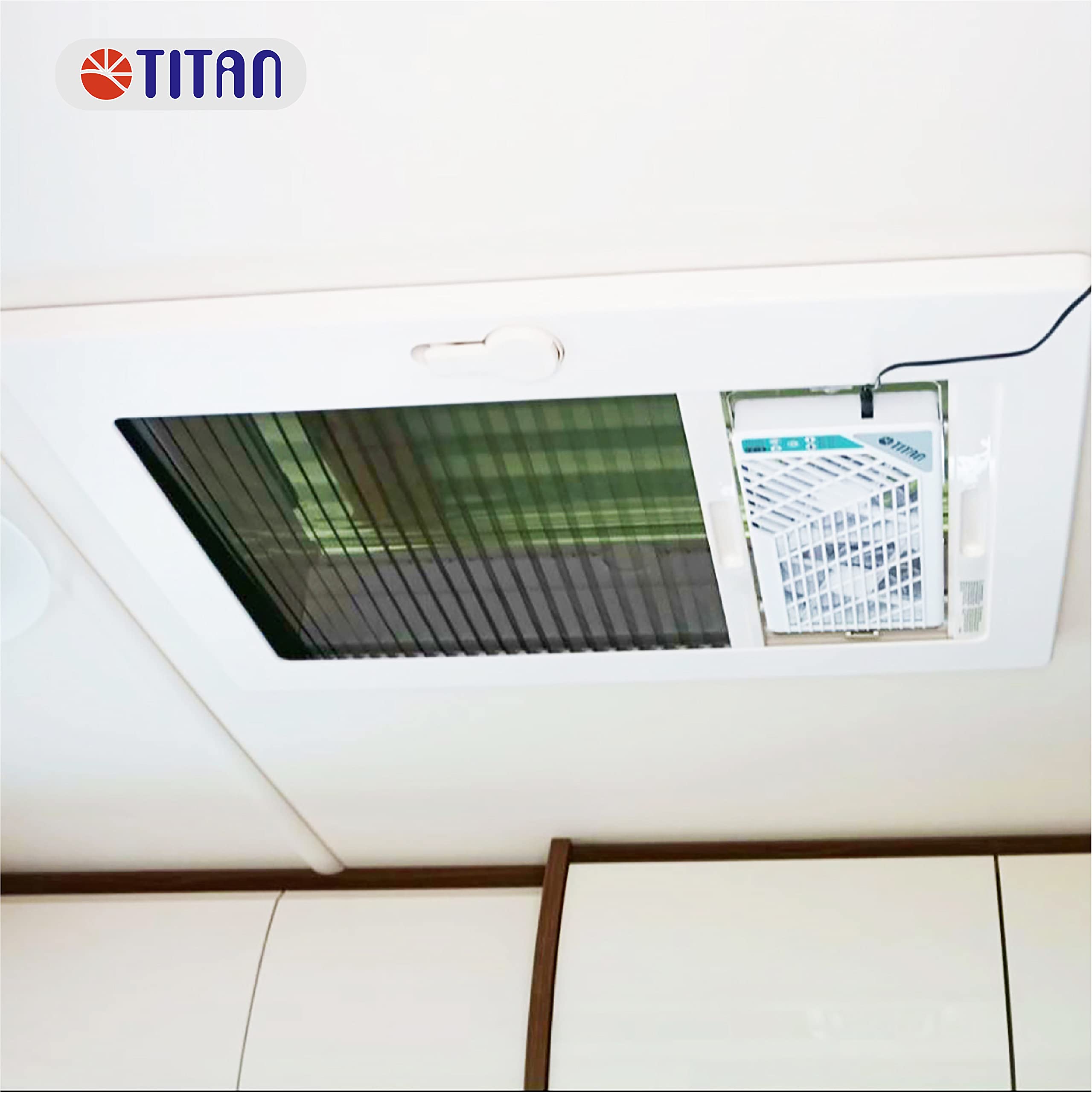 12V DC Window fan with RF Controller