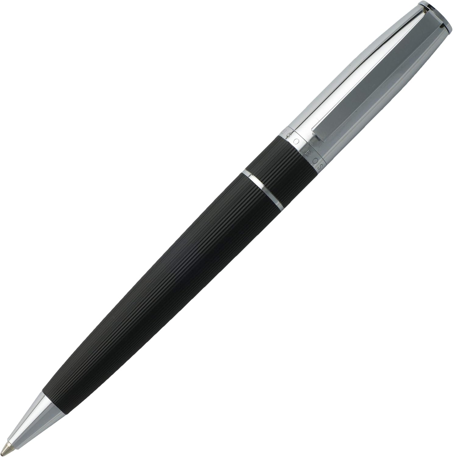 Hugo Boss HSV8424 Illusion Classic Silver Ballpoint Pen