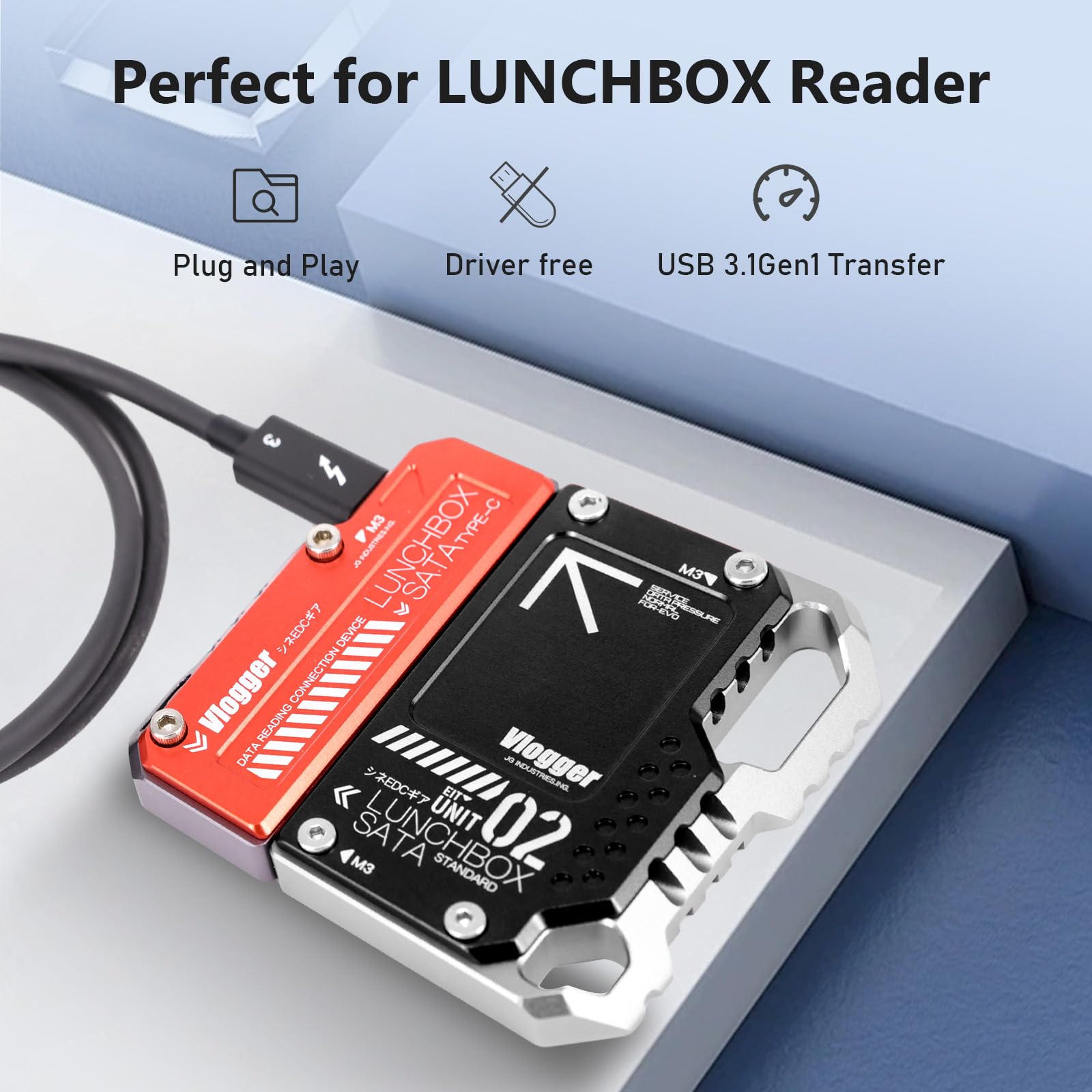 Amazon.co.jp: Lunchbox II SATA SSDケース、Samsung EVO QVO 860/870