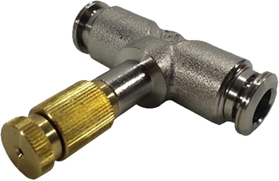 1/4 Drain Valve Tee - Push Lock Pack of 5