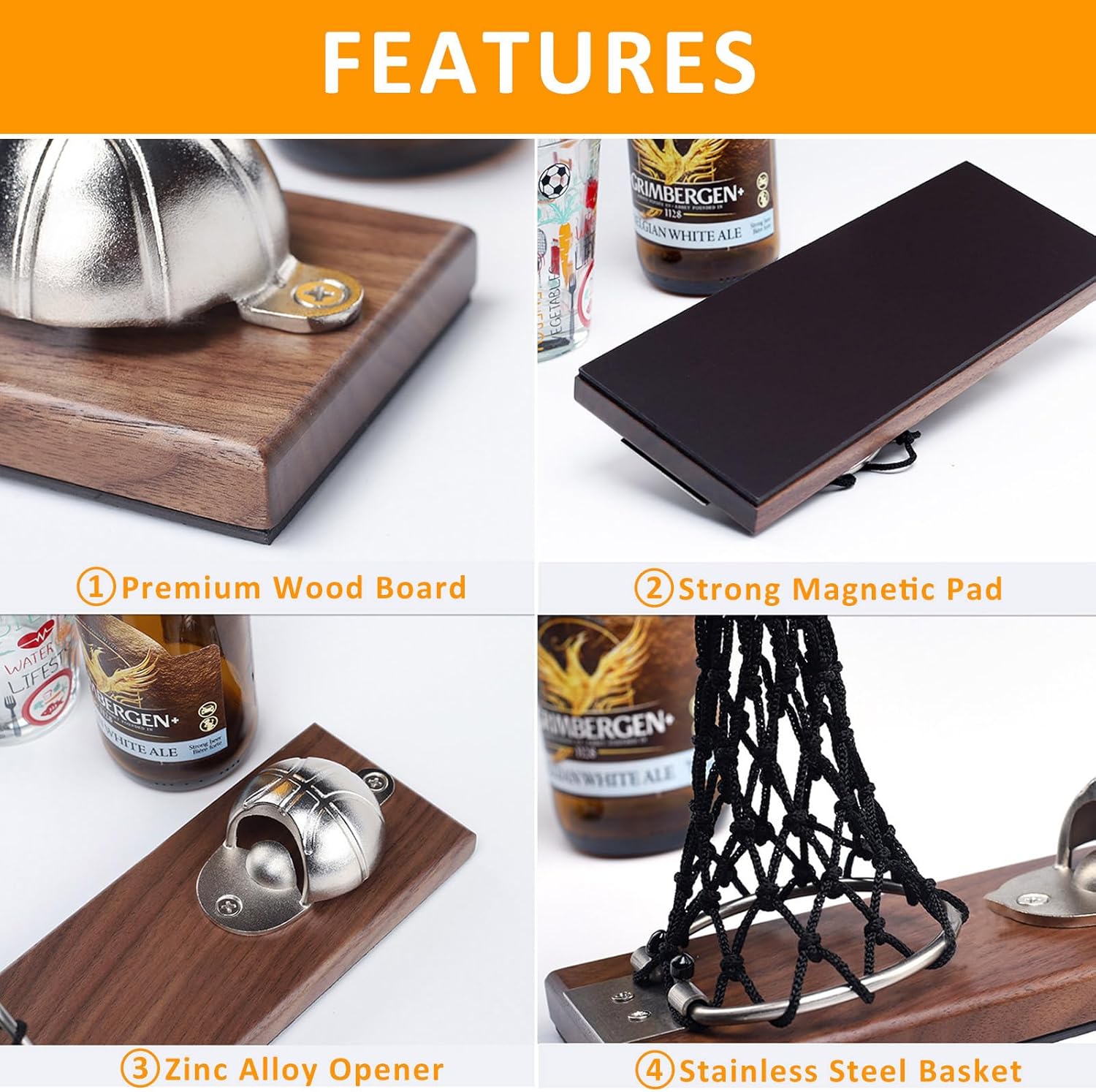 Magnetic Beer Bottle Opener