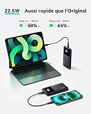 INIU Power Bank, Slim 22.5W PD Fast Charging Portable Charger, USB C in&out 10000mAh Battery Pack, Travel Essentials Powerbank, Mobile Phone Charger for iPhone 17 16, Samsung S25 S24, iPad, Xiaomi etc - 2