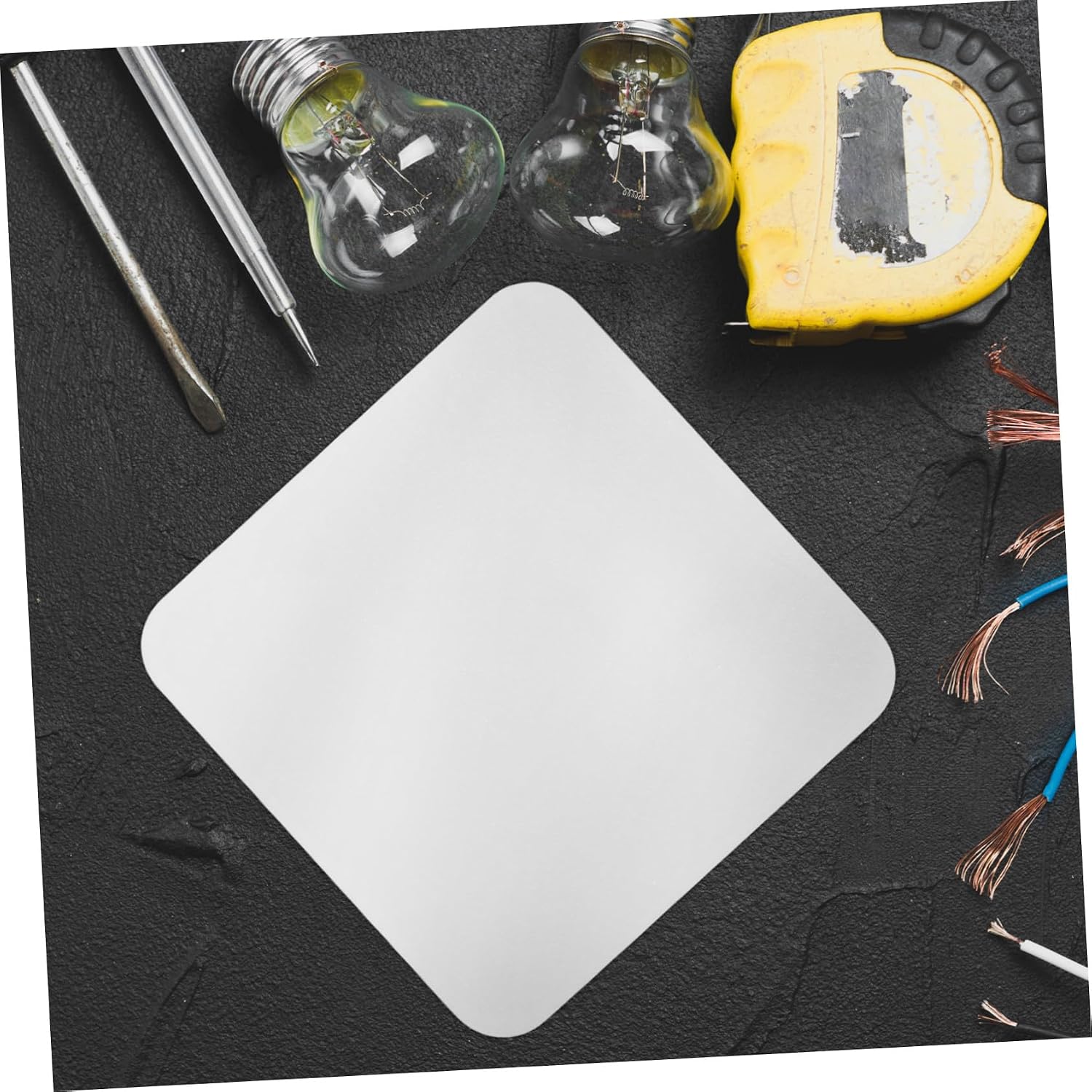 Acrylic Ceiling Lamp Diffuser Sheet Square Soft Light Transmittance Minimalist Lampshade for Bedroom Home Lighting Accessories