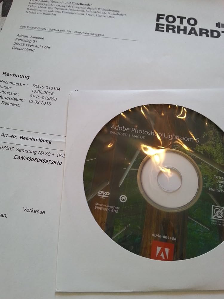 Adobe Photoshop Lightroom 5 WIN & MAC : Amazon.de: Software