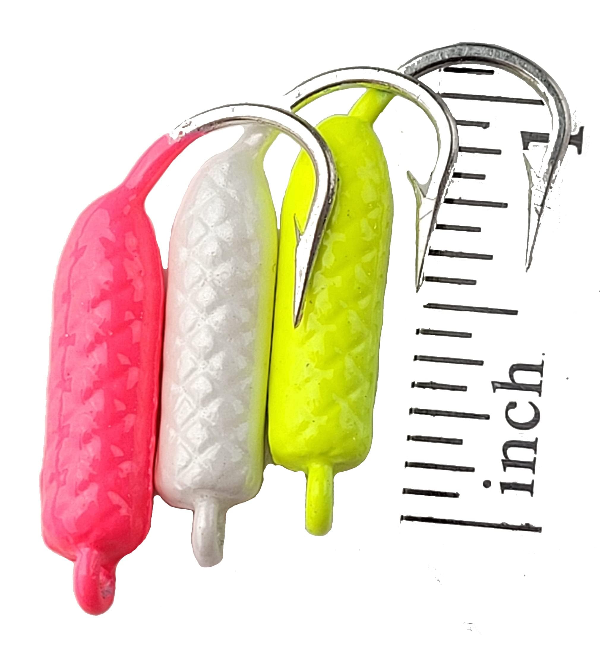 Yellowtail Snapper Jig 1/4 Oz Chartreuse Sz1 10Pk 1/4 : Amazon.in