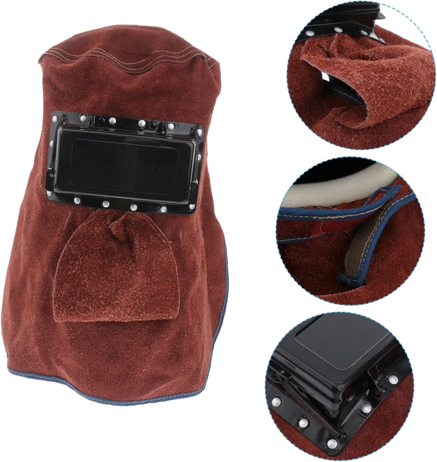 Vaguelly Professional Welding Darkening Welding Helmet Protective Face Cover for Welder