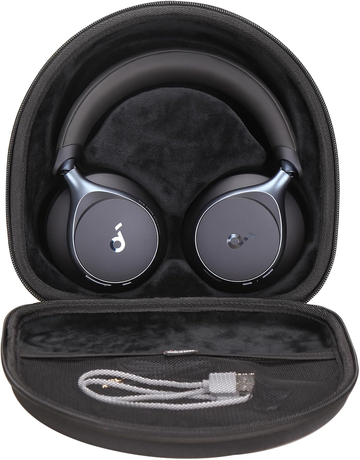 Aproca Case Compatible with Anker Soundcore Space One Active Noise Cancelling Headphones, Portable Hard Storage Bag for Accessories (Case Only)