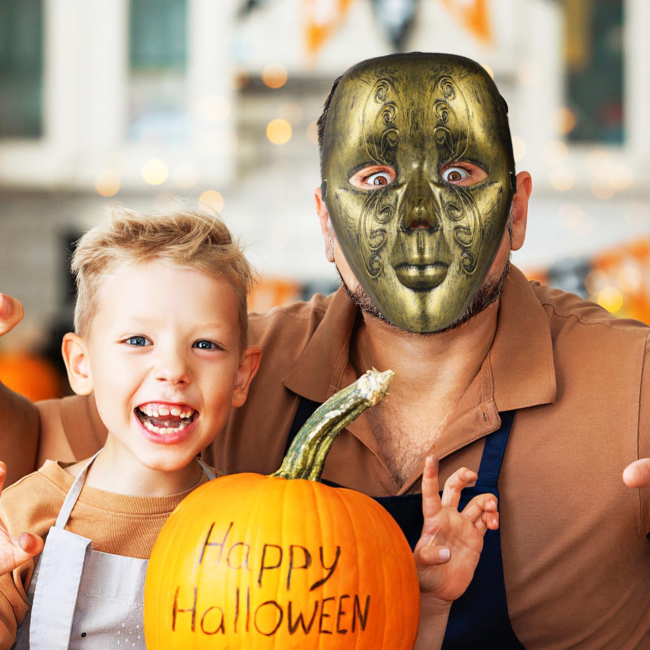 Beavorty Halloween Mask Party Carnival Props Mask for Women Female Women Full Face Masquerade Party Decorative Festival Supplies Prop Cosplay