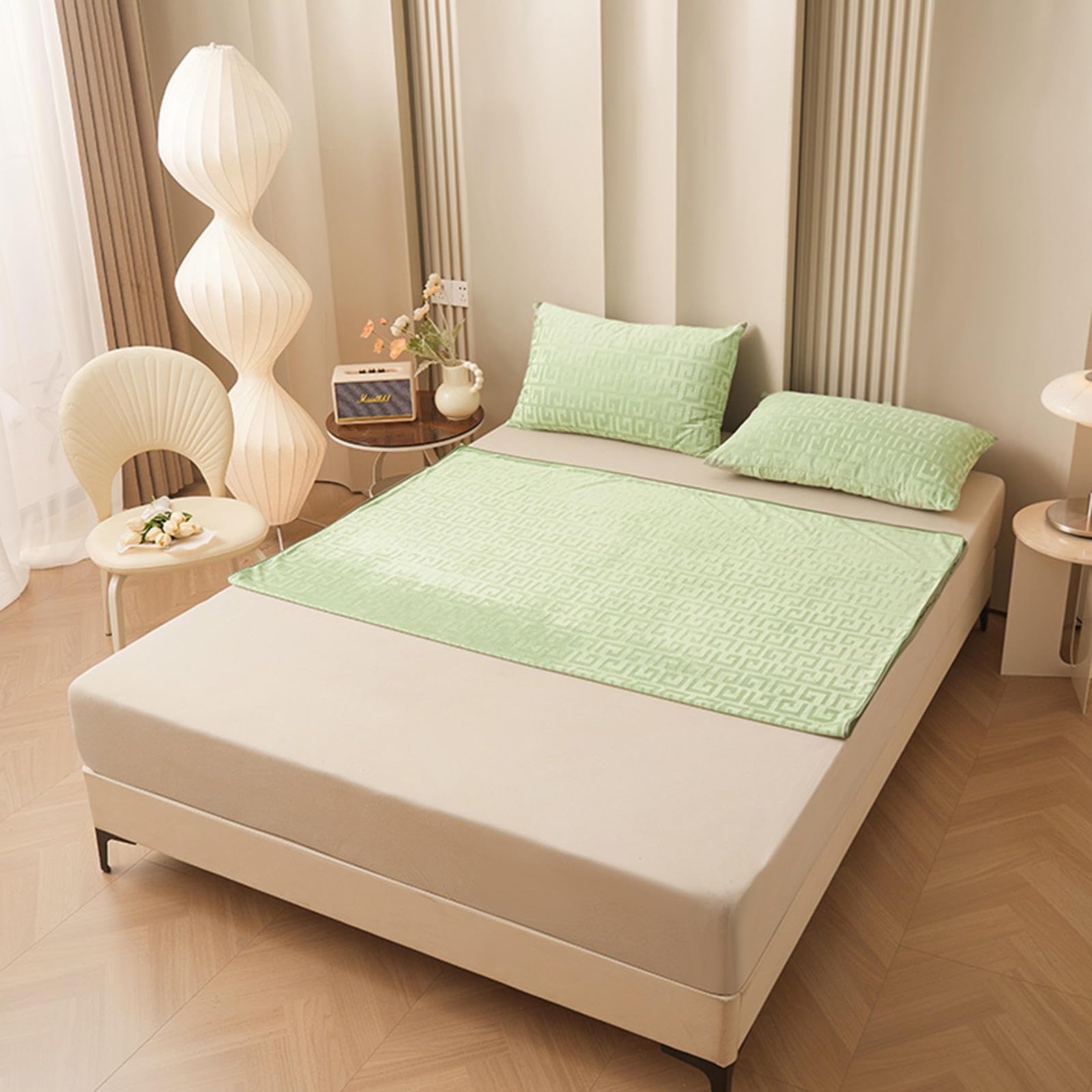 Sábana bajera ajustable de invierno de felpa de 160 x 190/200 cm, funda de colchón personalizable con cremallera, protector de colchón impermeable para cama individual, color rosa, 135 x 200 + 10 cm