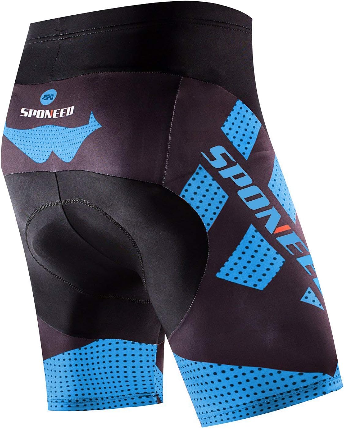 Vista 9 de sponeed Pantalones cortos de ciclismo para hombre pantalones acolchados para equitación ropa de ciclismo y ciclismo