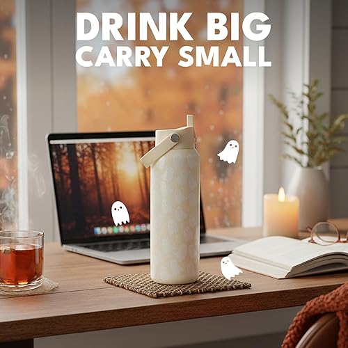 Miniatura 97 de Elemental Botella de agua aislada de 40 onzas con pajilla, botellas de agua con núcleo de acero inoxidable 100% a prueba de fugas para viajes,