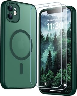 SPIDERCASE Magnetic for iPhone 11 Phone Case,Forest Green
