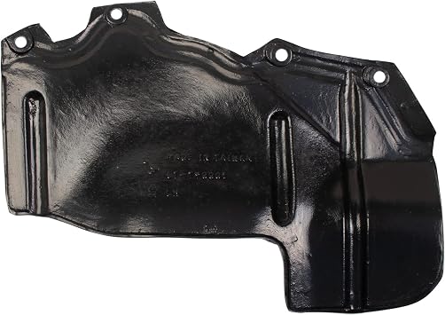 TRQ Front Left Fender Splash Shield Black Drivers Side Compatible with 1987-1991 Toyota Camry TO1248133