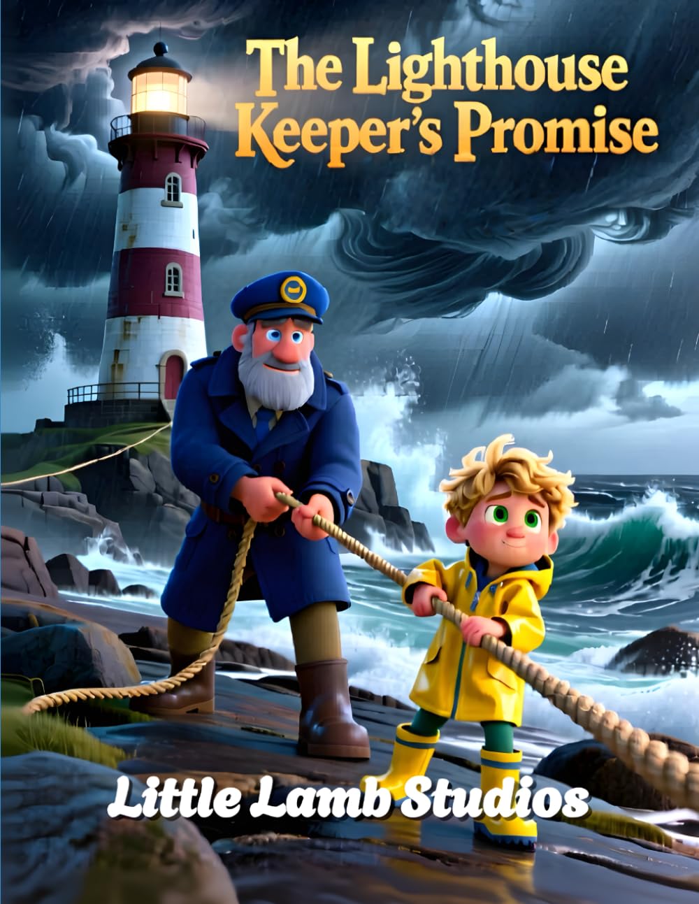 The Lighthouse Keeper’s Promise: A Christian Picture Book About Courage and God’s Love