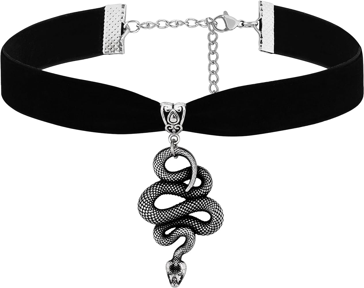 Amazon.com: Sacina Gothic Snake Choker Necklace Set, Gothic Snake