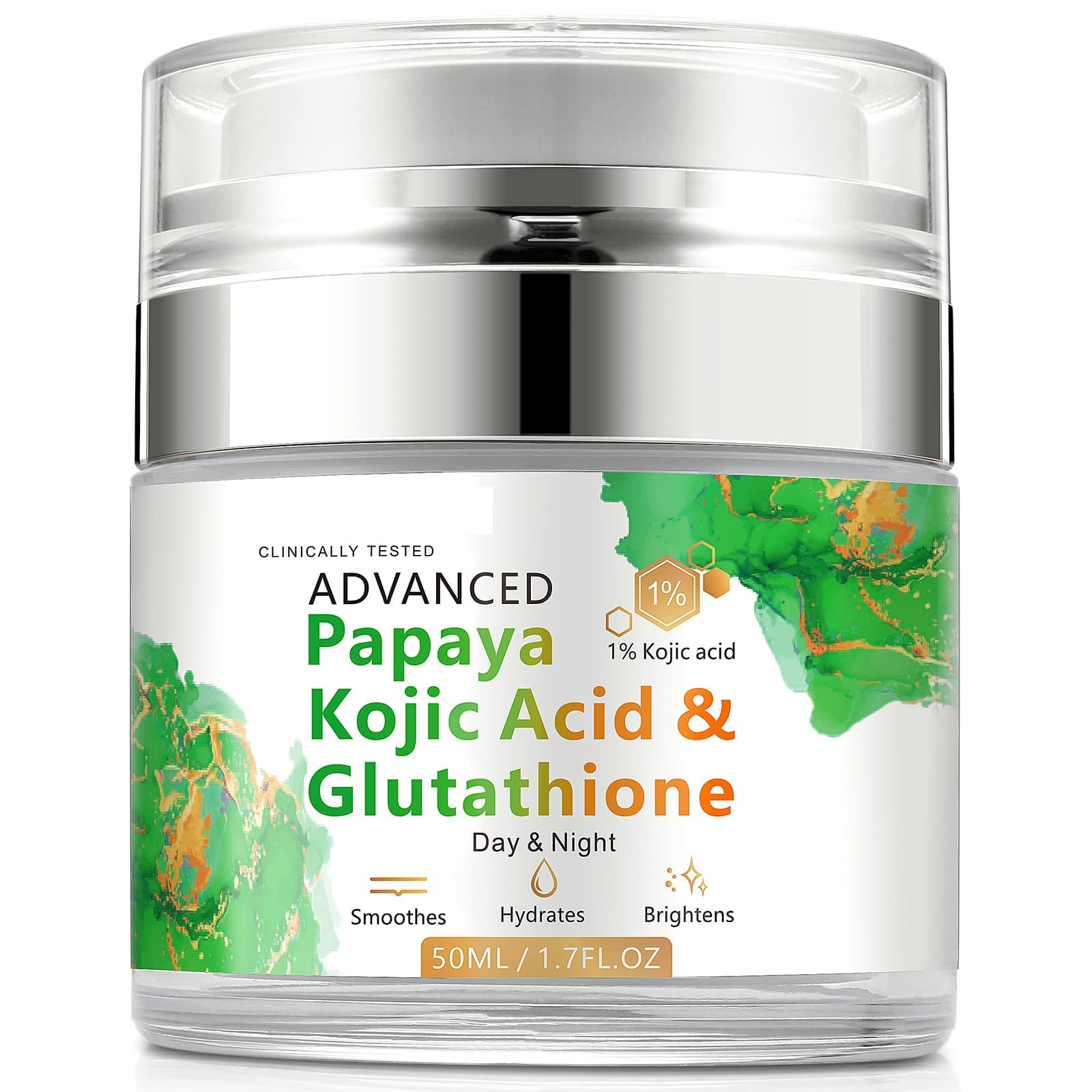Papaya Cream, Kojic Acid Glutathione Natural Skin Nourishing