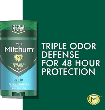 Mitchum Invisible Solid, Clean Control, 2.7 Ounce by Mitchum