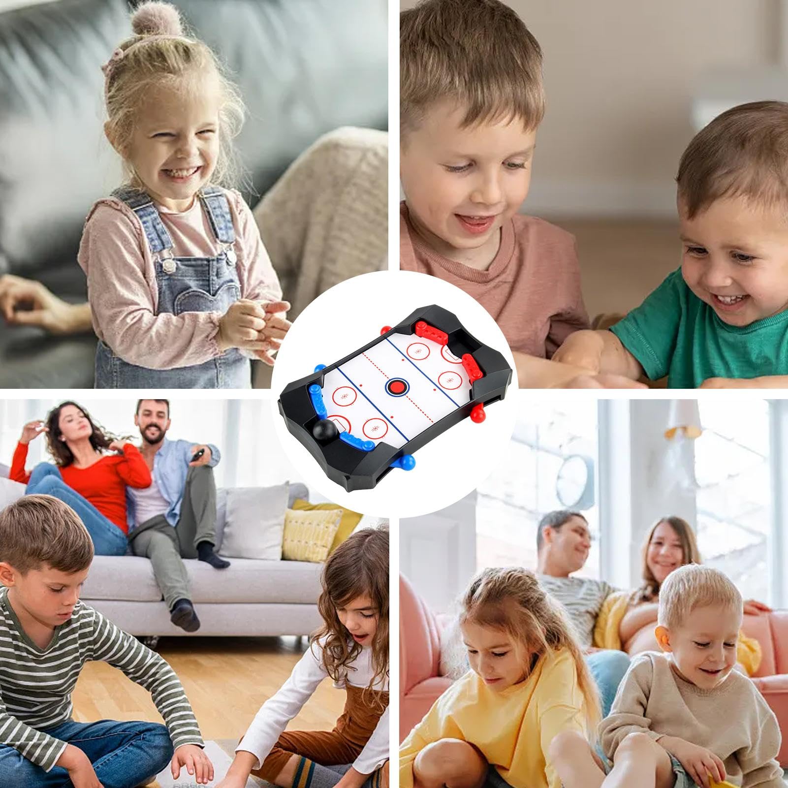 Jeu de Hockey sur Glace sur Table - Jeu de Compétition Sportive Interactif