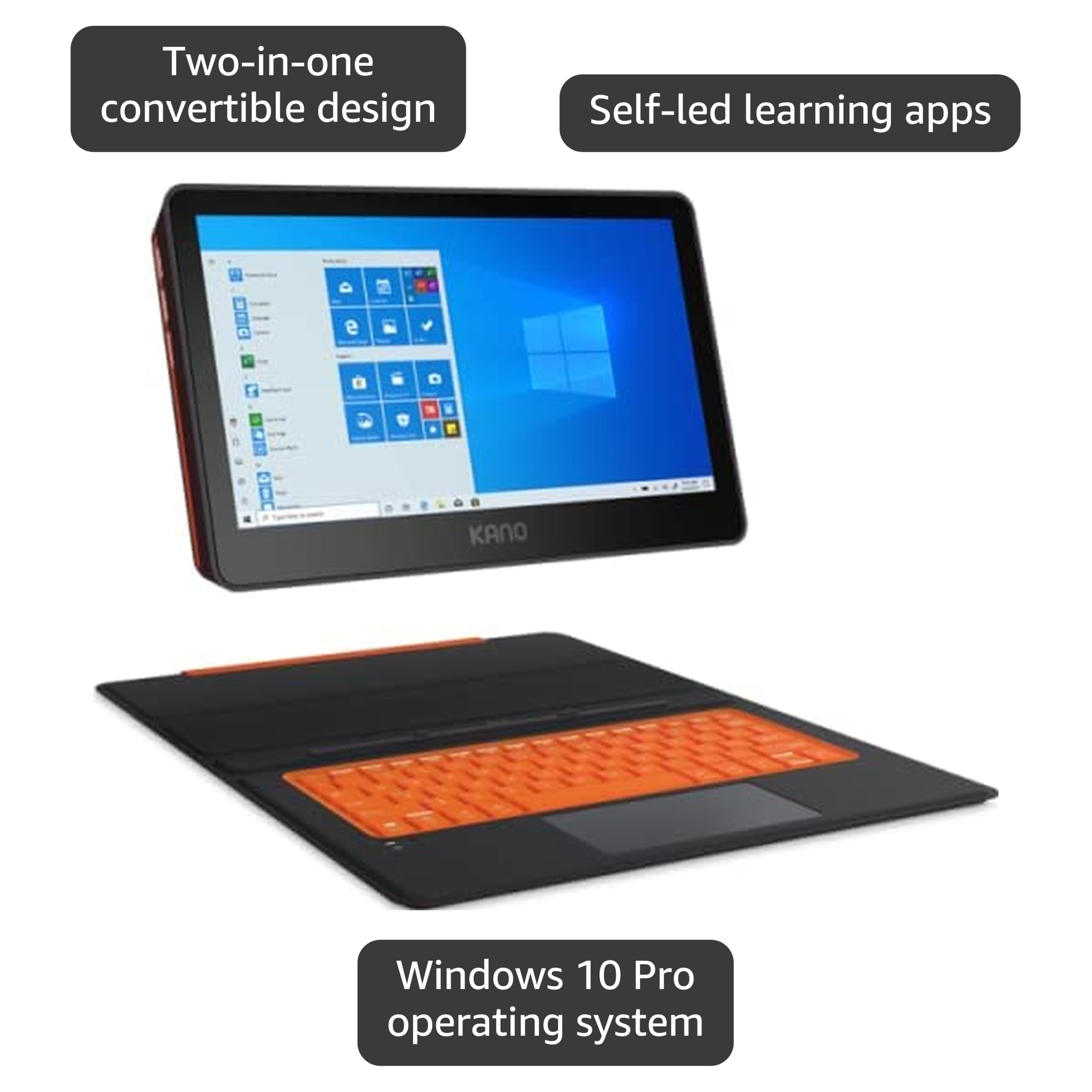 Amazon.com: Kano PC Education Edition - Convertible Two-in-One