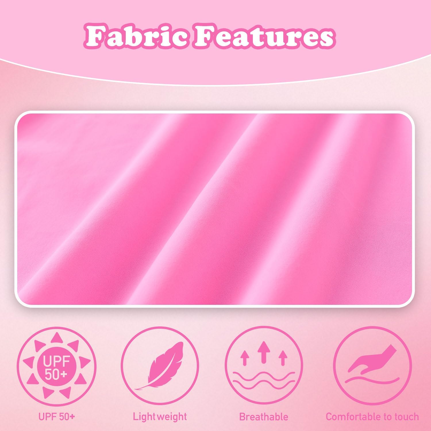 UMELOK Girls Rash Guard Swimsuit 2-Pieces Short Sleeve Bathing Suit Rashguard Summer Beach Swimwear Sets - Image 3