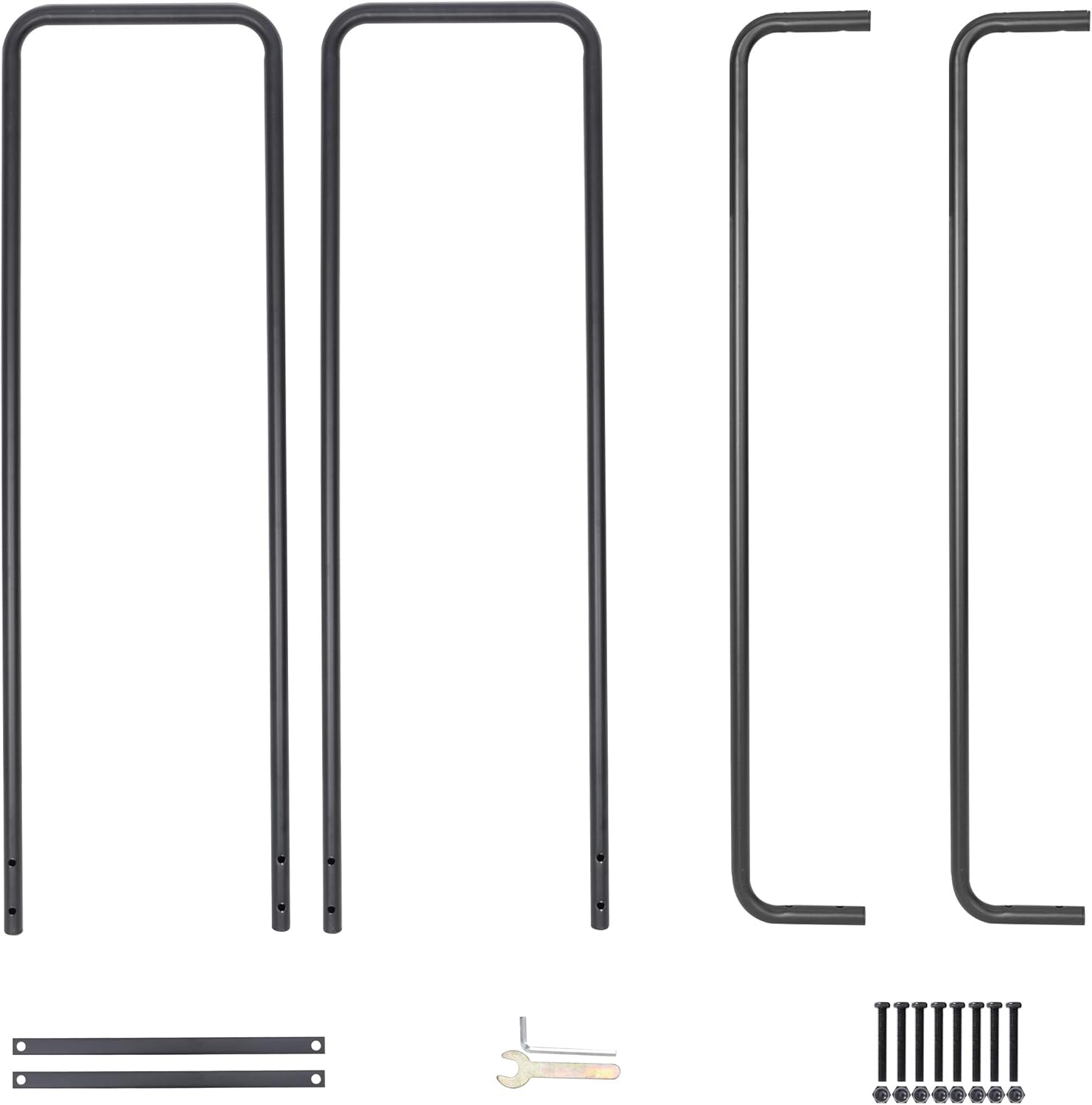 F2C 4 FT Firewood Rack Log Rack Holder Heavy Duty Wood Stacker for Fireplace, Fire Pits, Wood Burning Stoves Indoor Outdoor