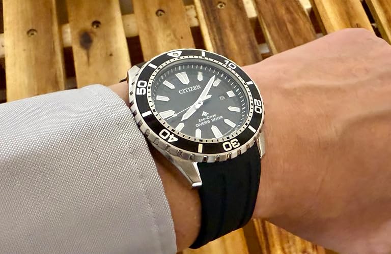 Buy Citizen BN0190-15E Analog Polyurethane Promaster Eco-Drive