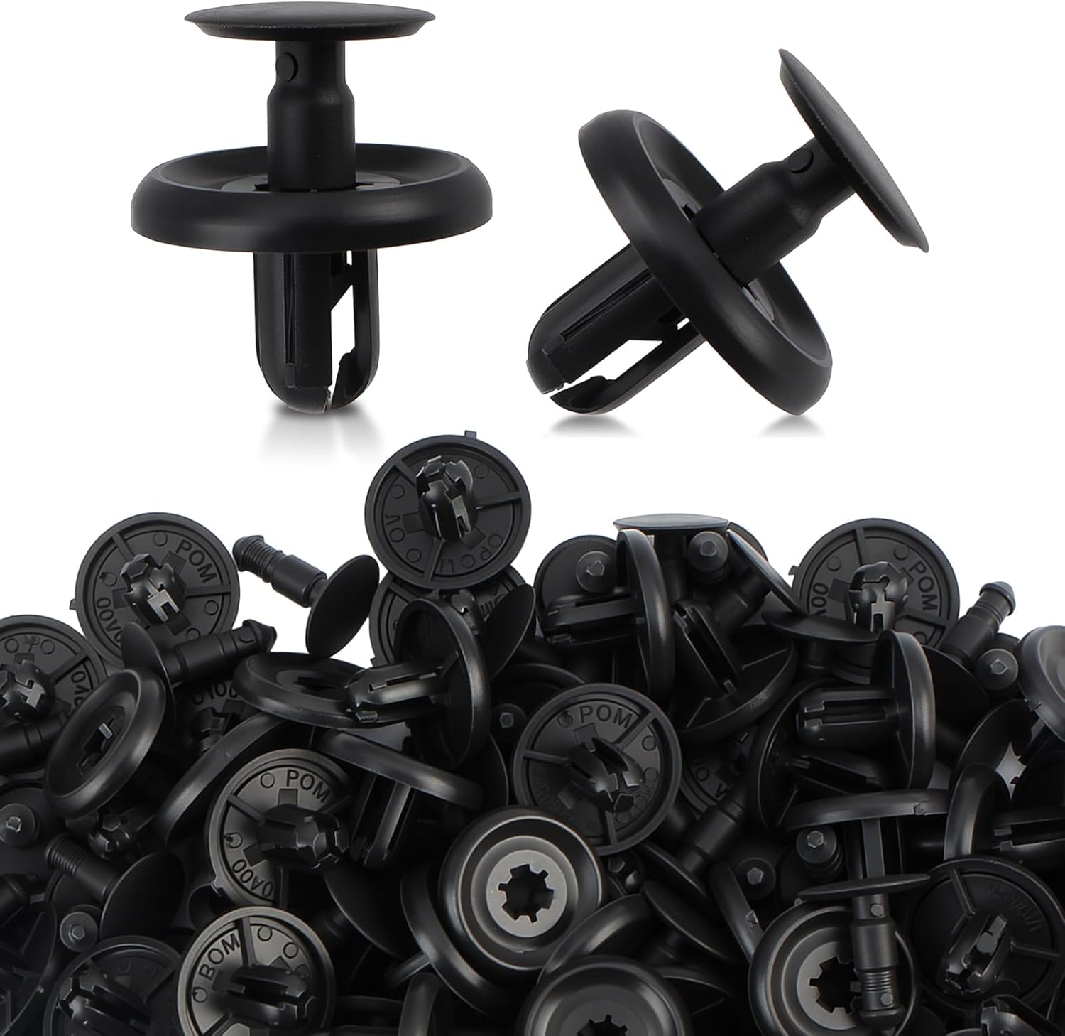 AUTOKAY 88970767 7mm Front Fender Push Clips Retainer Plastic Rivet Fastener Fits for Lexus GM Pontiac Vibe Toyota Avalon Camry Corolla RAV4 Venza Solara Yaris Subaru Impreza STI WRX Pack of 100
