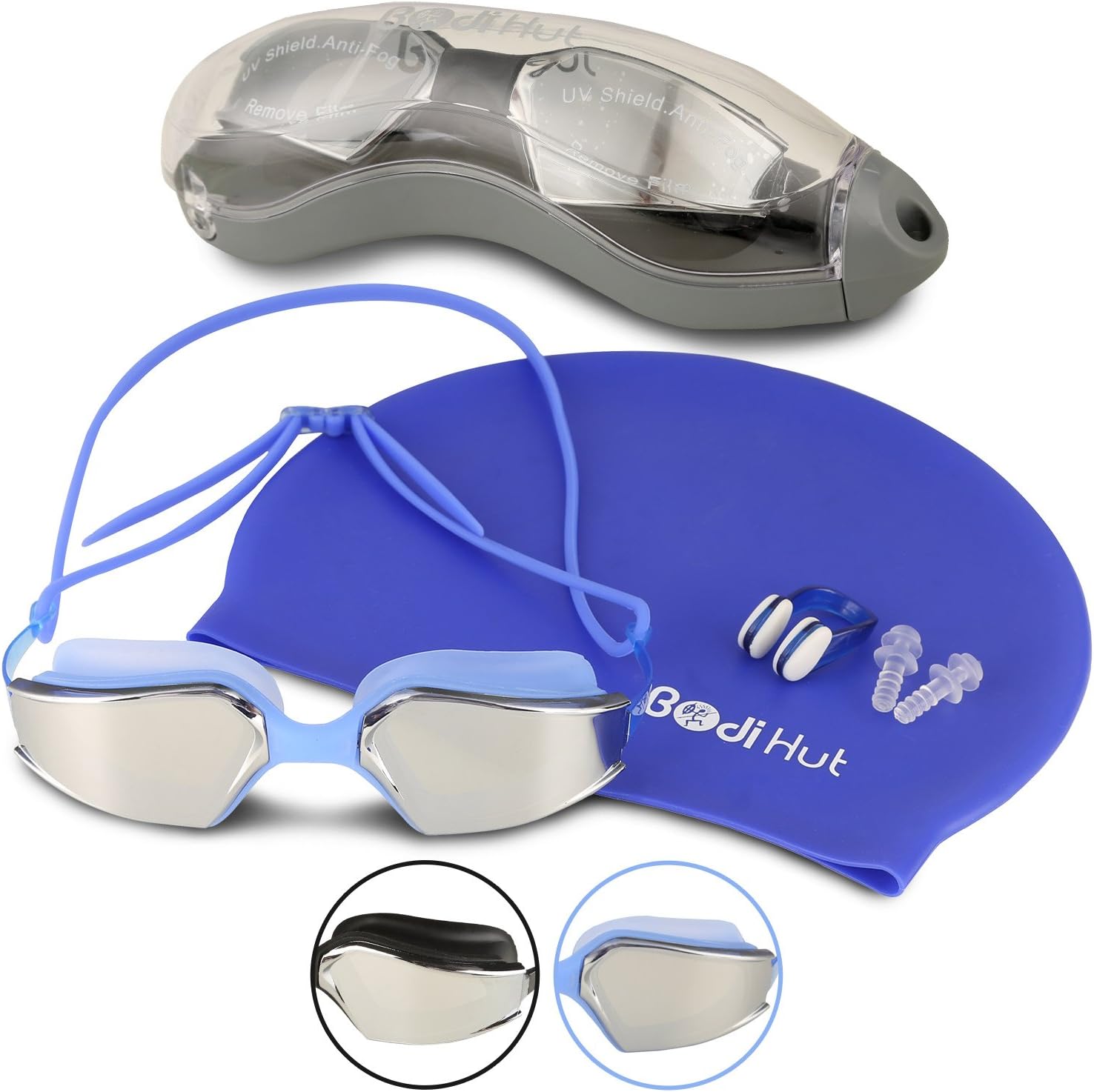 Adult Swim Google and Cap (Blue)