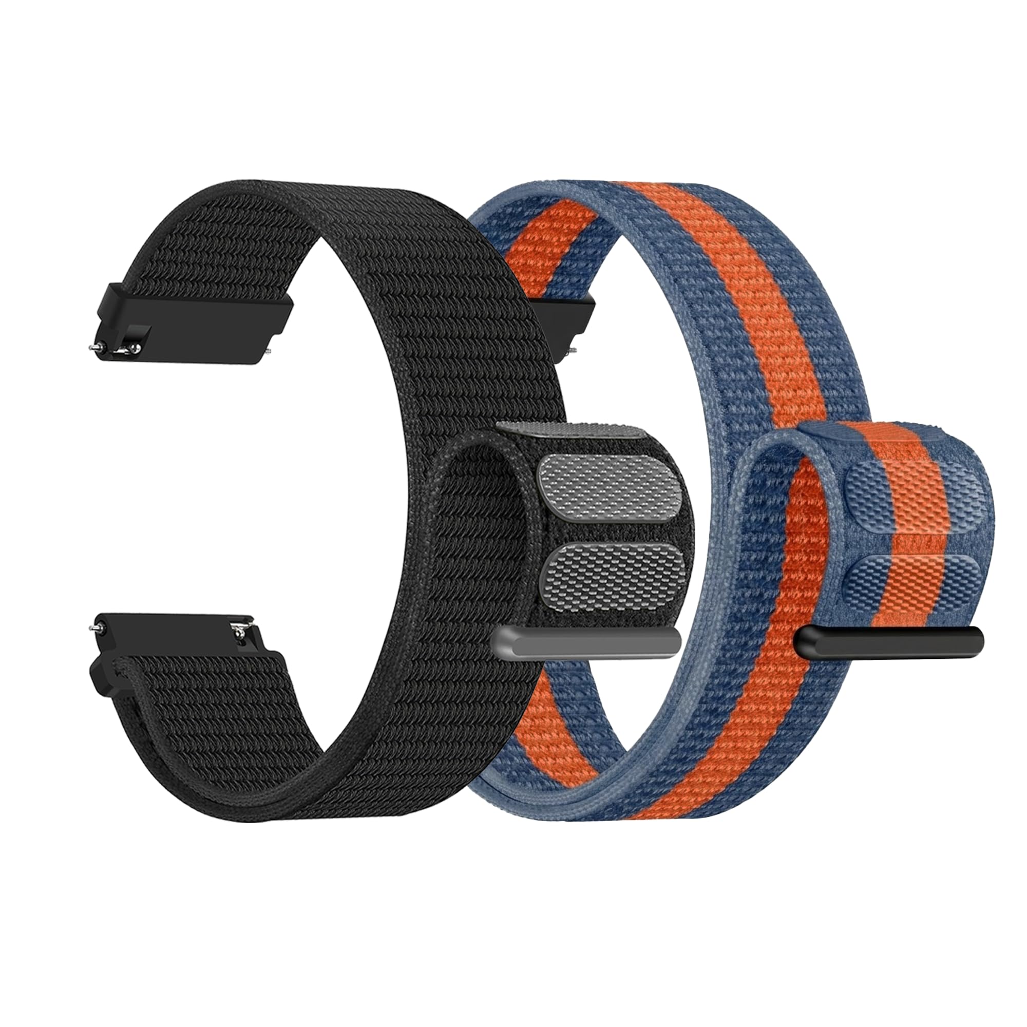LYYLTX Nylon Fabric Uhrenarmbänder 20mm/22mm Armband für Herren Damen Ersatzband Schnellverschluss Smartwatch Sport Uhren Ersatzarmband Einstellbares Soft Breathable Watch Strap