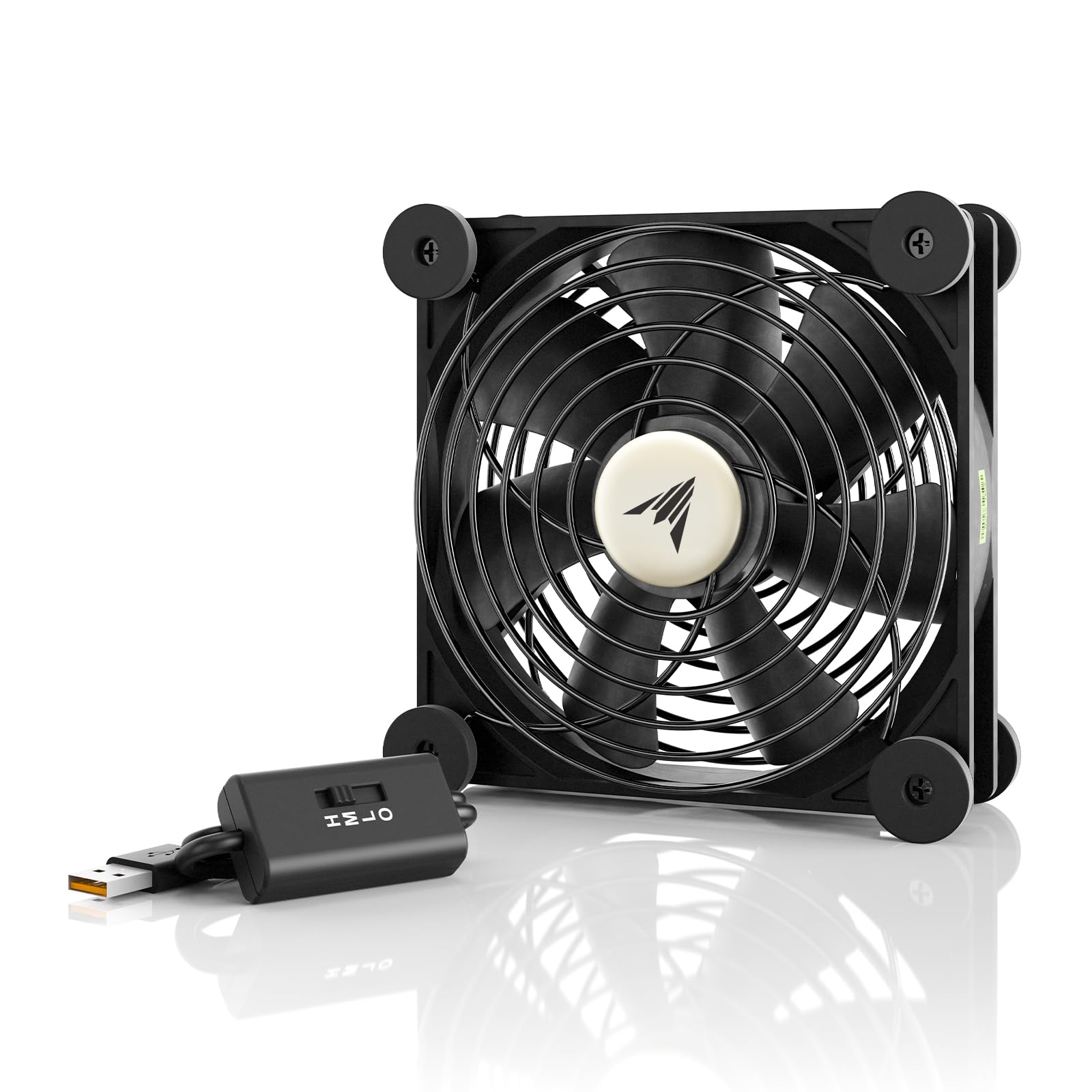 AC Infinity MULTIFAN S3 Quiet 120mm USB Fan for Receiver DVR Playstation Xbox Computer Cabinet Cooling-image-47