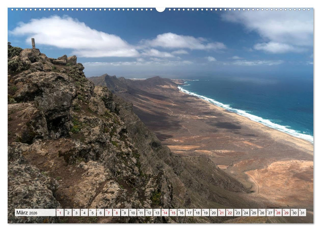 Landschaften der Kanarischen Inseln. (hochwertiger Premium Wandkalender 2026 DIN A2 quer), Kunstdruck in Hochglanz: Die faszinierende landschaftliche Vielfalt der Kanarischen Inseln. (CALVENDO Orte)