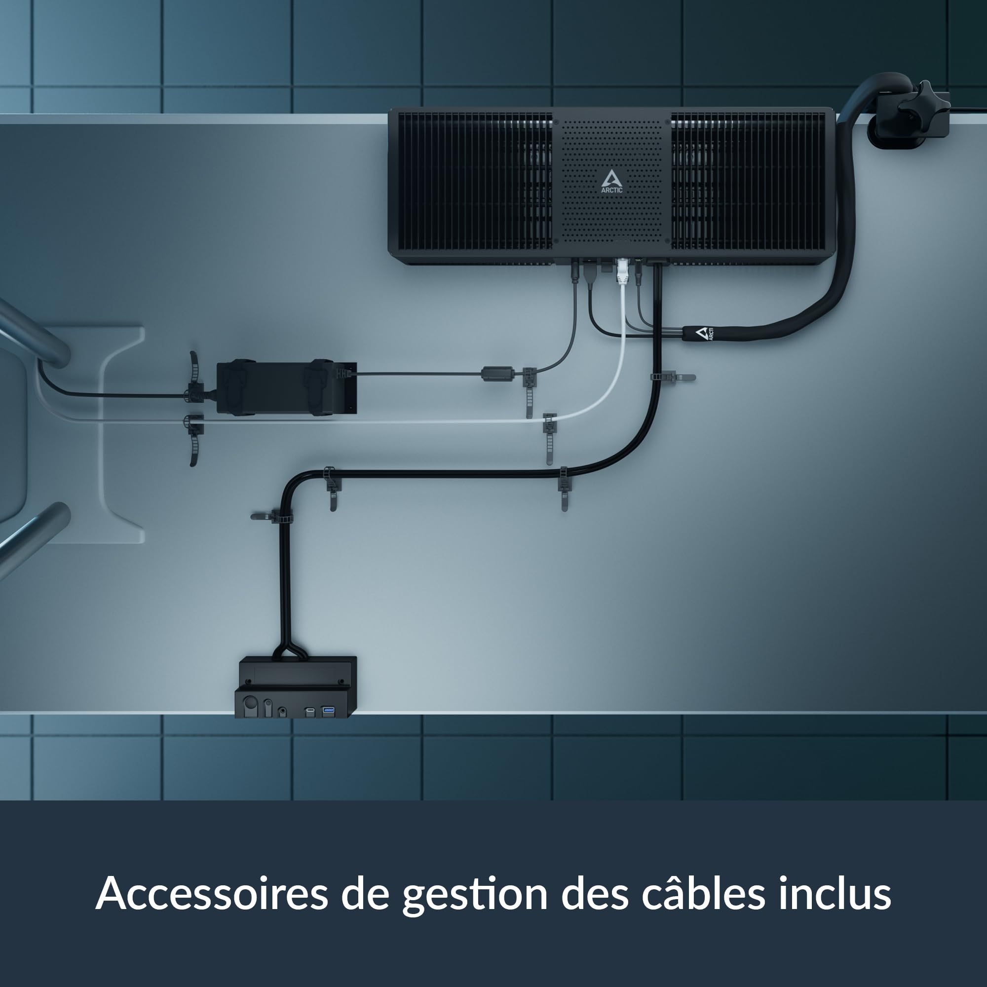 ARCTIC Senza 5700G - PC Montage sous Table, Refroidissement Passif