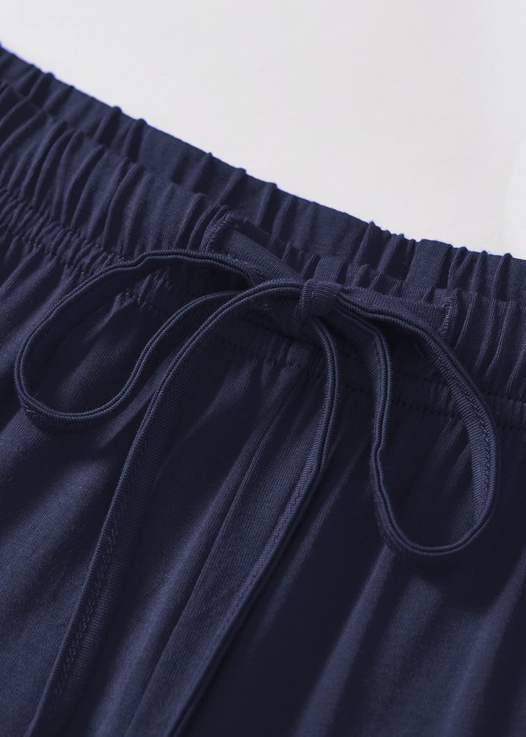 Esenchel Women's Plus Size Pajama Pants Rayon Sleep Pants - Image 4