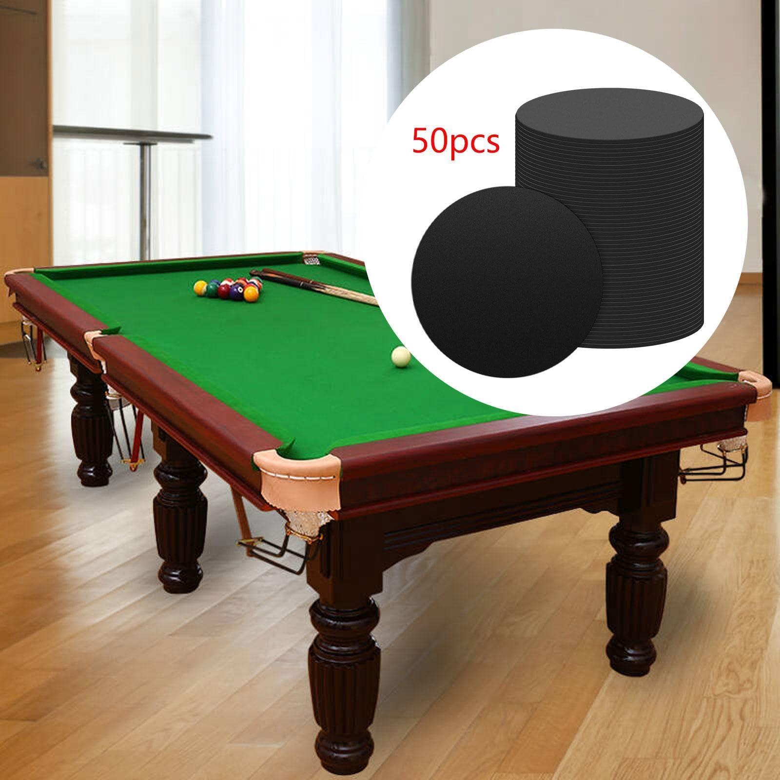 Pool Table Level Inventions Wobbly Table Stabilizers 4pcs Pool Table Leg Levelers, 5-Inch Billiard ...