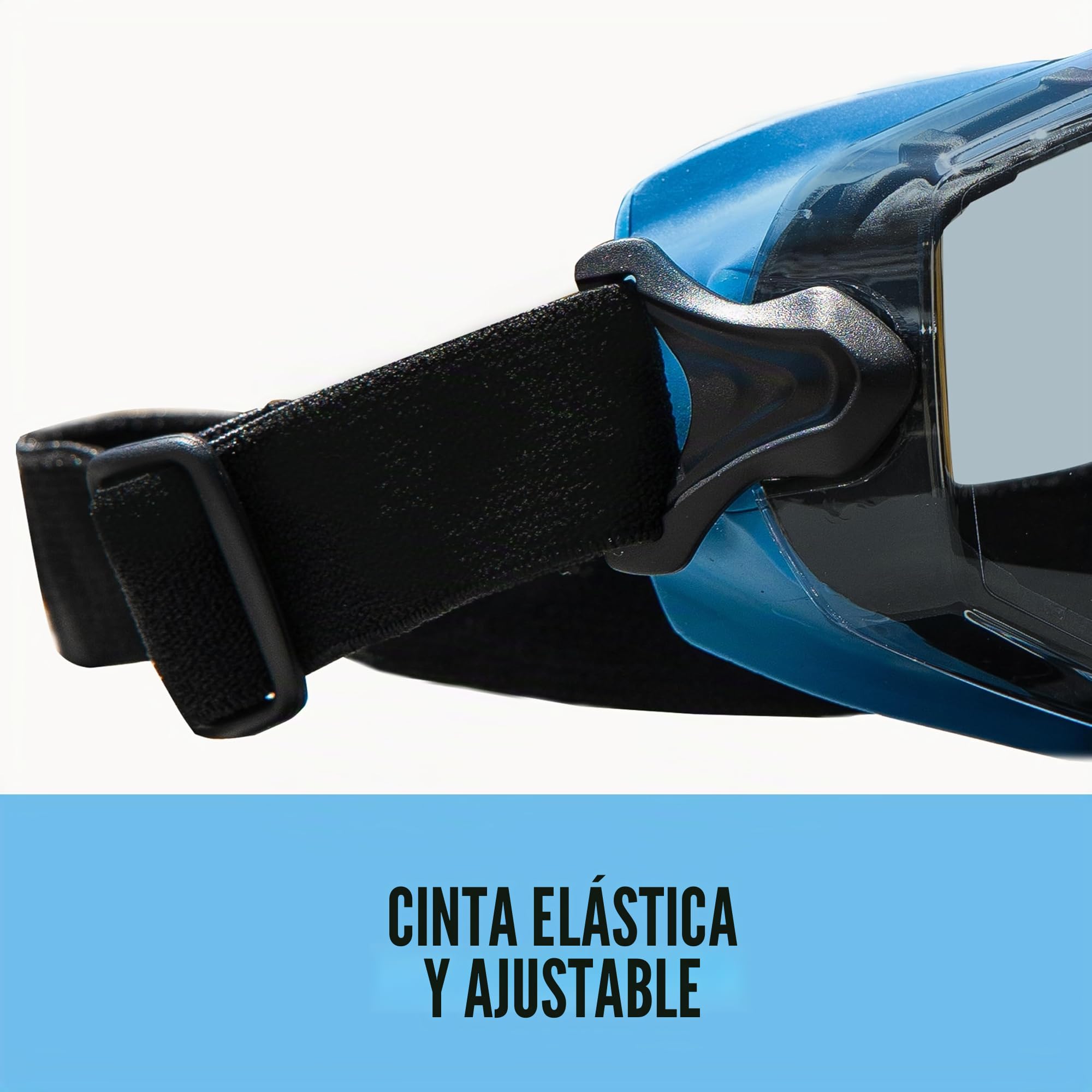 SOLID. gafas proteccion trabajo de ajuste perfecto | Gafas de seguridad a prueba de polvo con ajuste universal | Para los usuarios de gafas | Resistentes a los arañazos, antiniebla & protección UV