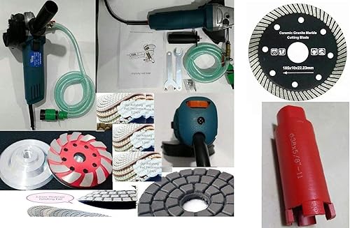 Pulidor de travertino de hormigón de mármol de granito seco húmedo Cortador de bruñido Almohadilla de pulido de diamante Pulido Pulido de lijado 1