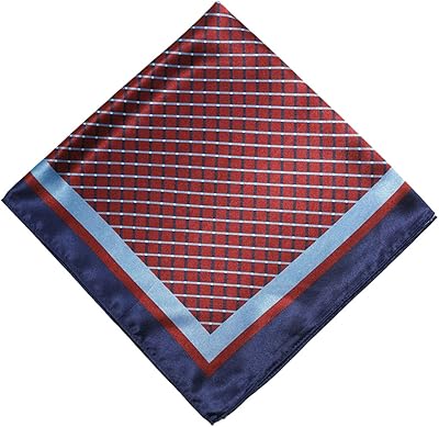 Edwards Garment Crossroad Pattern Scarf, RED, One size