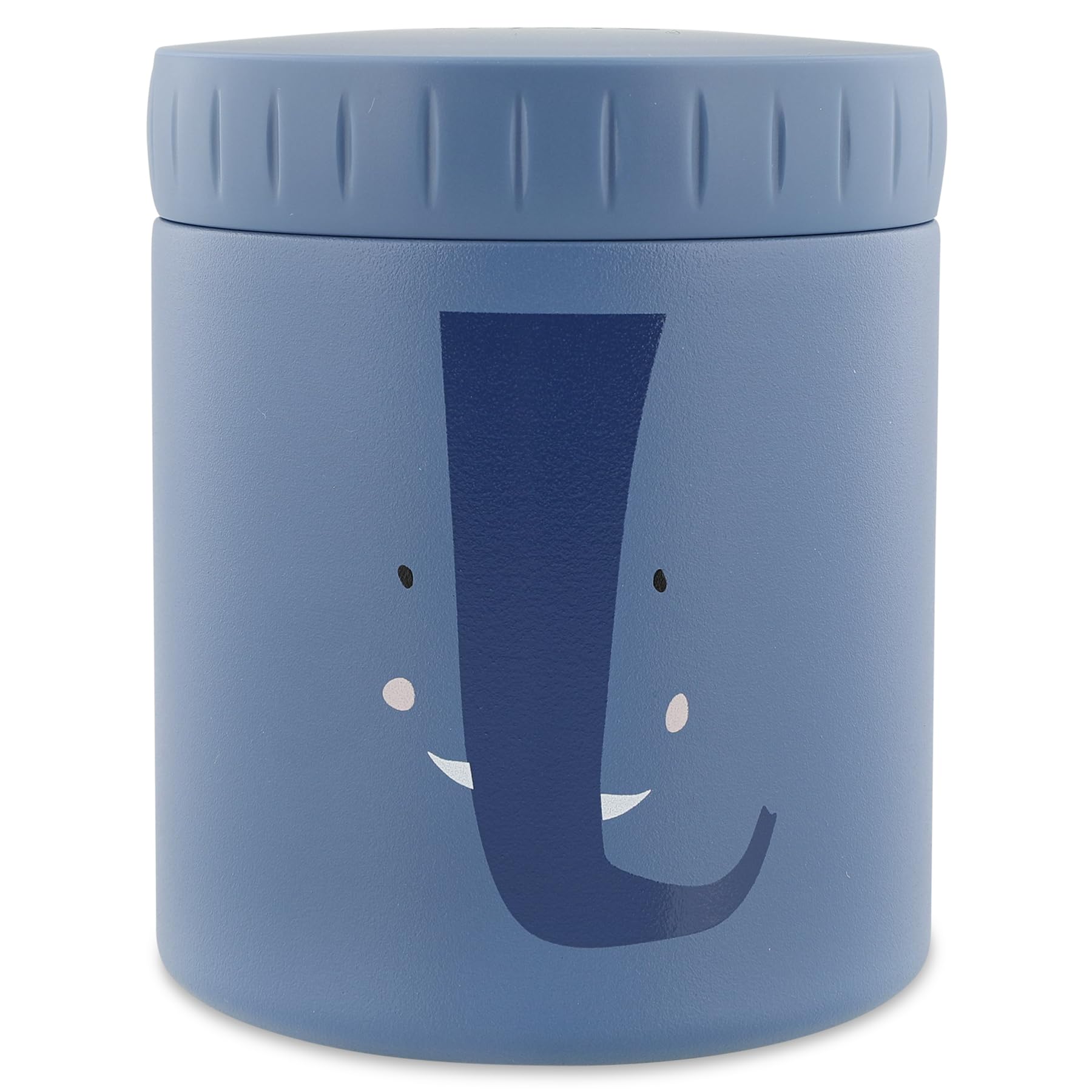 Trixie Insulated Food Jar - Mrs. Elephant | 350ml | Leak-Proof & Portable | Keeps Food Hot or Cold | Stainless Steel | Kids' Lunch Container