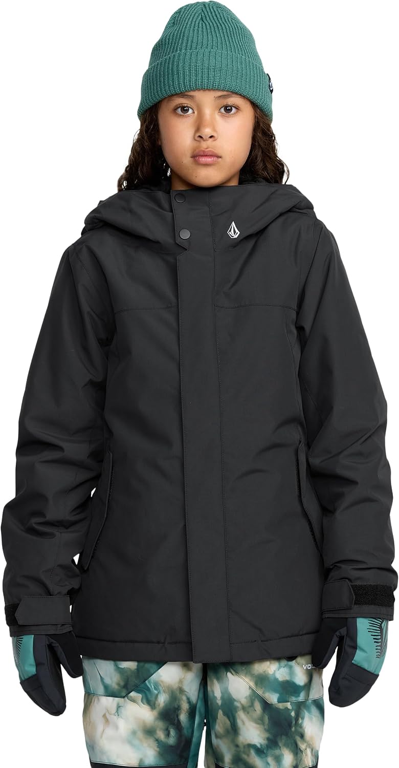 Volcom Girls' Miiinty Insulated Jacket – 10k Waterproof Kids Snow Jacket Grow-tech, Zip Tech®