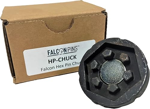 Miniatura 9 de Falcon HP-CHUCK  Herramienta de instalación de pasadores hexagonales Falcon  broca para atornillar anclaje de tierra en el suelo con taladro