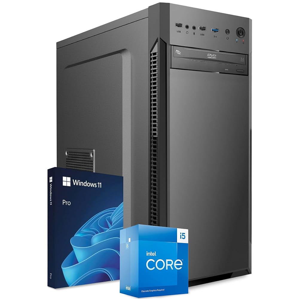 PC Fisso Completo - Computer Desktop Intel Core i5-12400